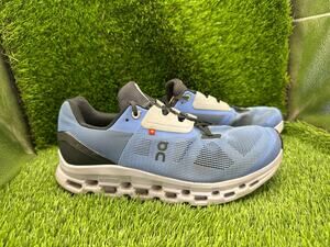 On Running Cloudstratus 39.99209 Athletic Sneaker Womens 10 Blue Mesh Training